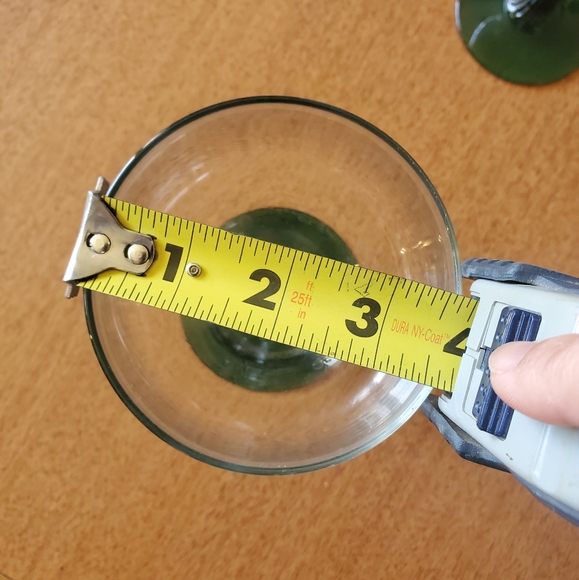 stylish vintage MARGARITA GLASS | cactus handle - Picture 5 of 6